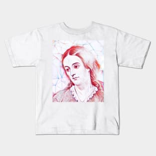 Margaret Fuller Portrait | Margaret Fuller line art Kids T-Shirt